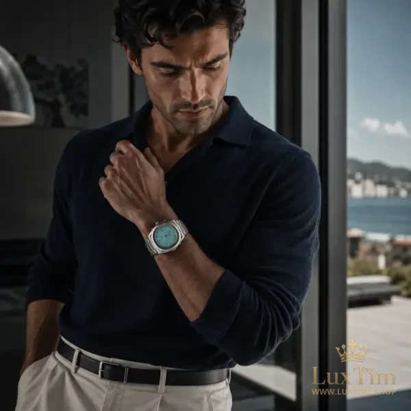 Patek Philippe Nautilus Montre Automatique 40 mm 5711 Cadran Bleu – vue 2