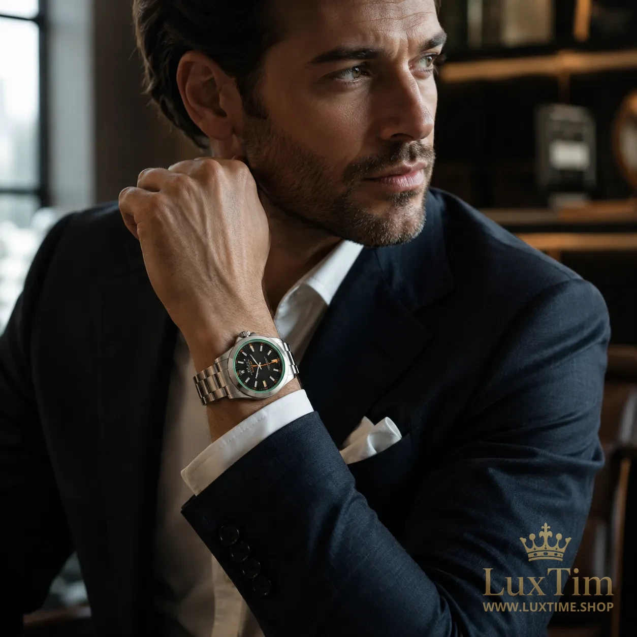 Rolex Milgauss Montre Automatique 40 mm 116400GV Cadran Noir