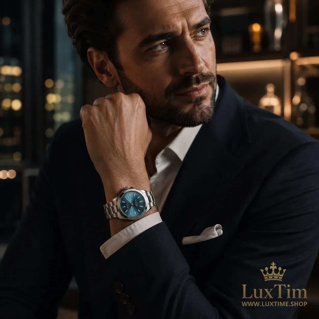 Rolex Milgauss Montre Automatique 40 mm 116400GV Cadran Bleu