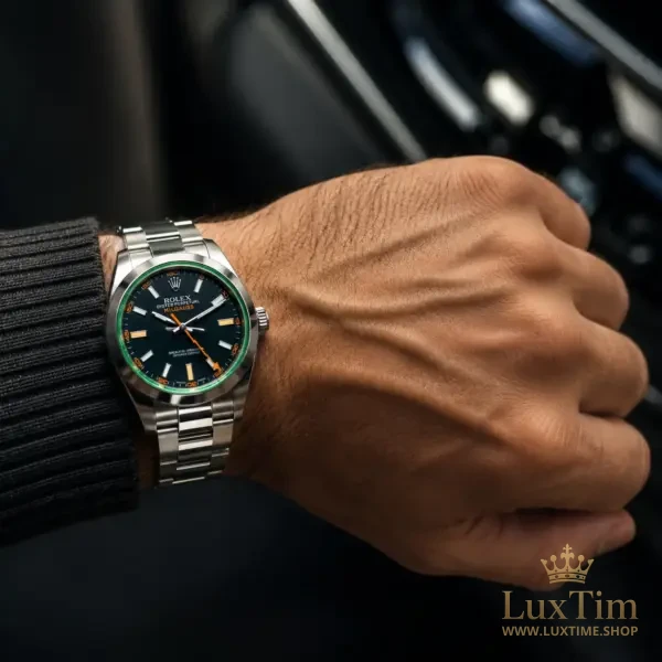 Rolex Milgauss Montre Automatique 40 mm 116400GV Cadran Noir – vue 2