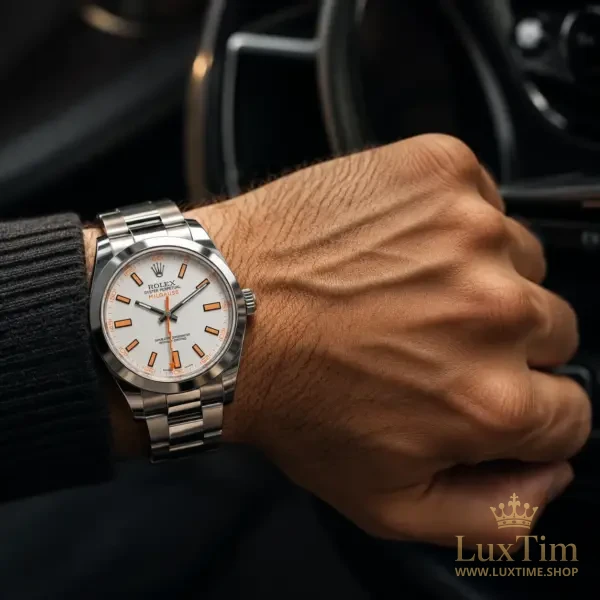 Rolex Milgauss Montre Automatique 40 mm 116400 Cadran Blanc – vue 2