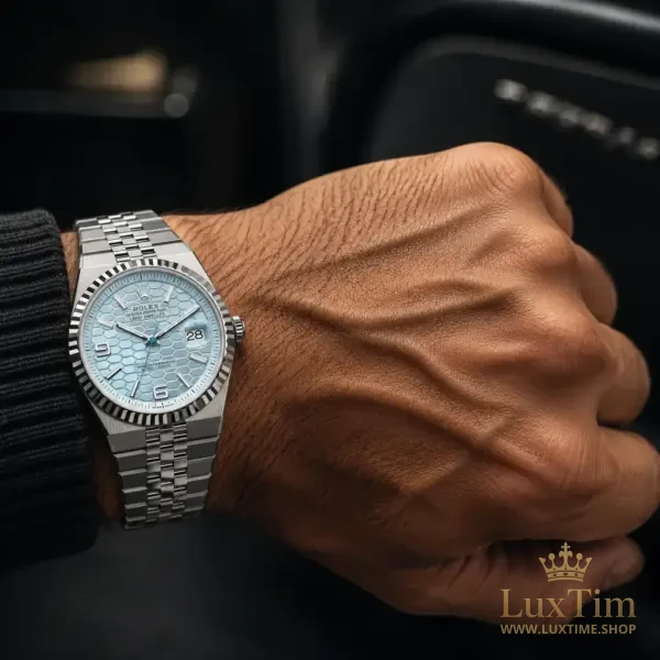 Rolex Land-Dweller Montre Automatique 127336 Cadran Bleu – vue 2