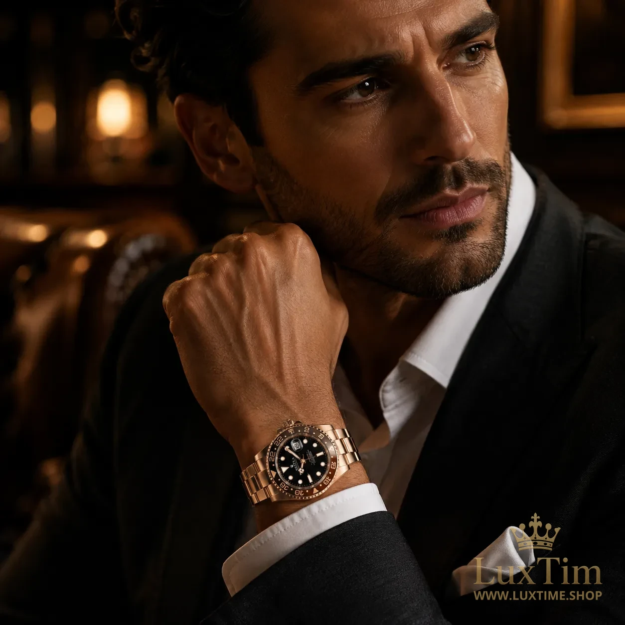 Rolex GMT-Master II Montre Automatique 40 mm 126715CHNR Cadran Noir
