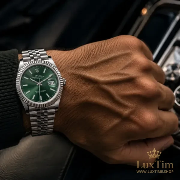 Rolex Datejust Montre Automatique 41 mm 126334 Cadran Vert – vue 2