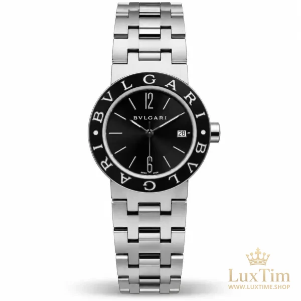 Bvlgari Montre Quartz 23 mm BB23SS Cadran Noir – vue 1