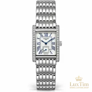Longines DolceVita Montre Cadran Argenté Lunette Sertie