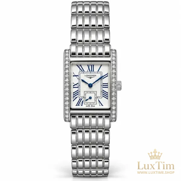 Longines DolceVita Montre Cadran Argenté Lunette Sertie – vue 1