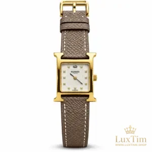 Hermès Heure H Montre Cadran Blanc