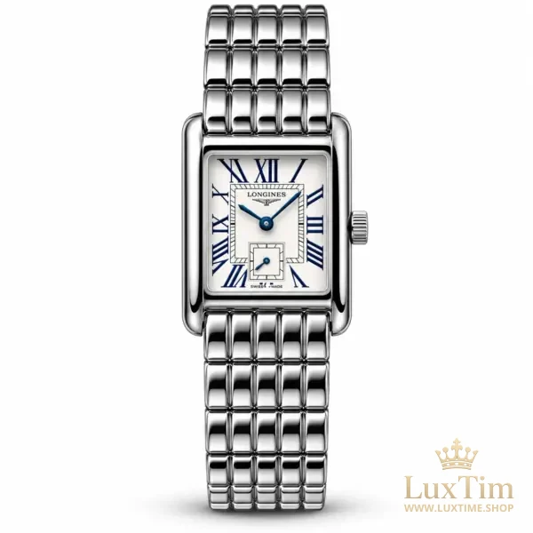 Longines DolceVita Montre Cadran Argenté Bracelet Acier – vue 1