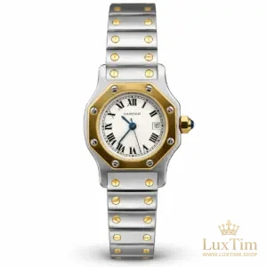 Cartier Santos Montre Automatique 29 mm Cadran Blanc – vue 1