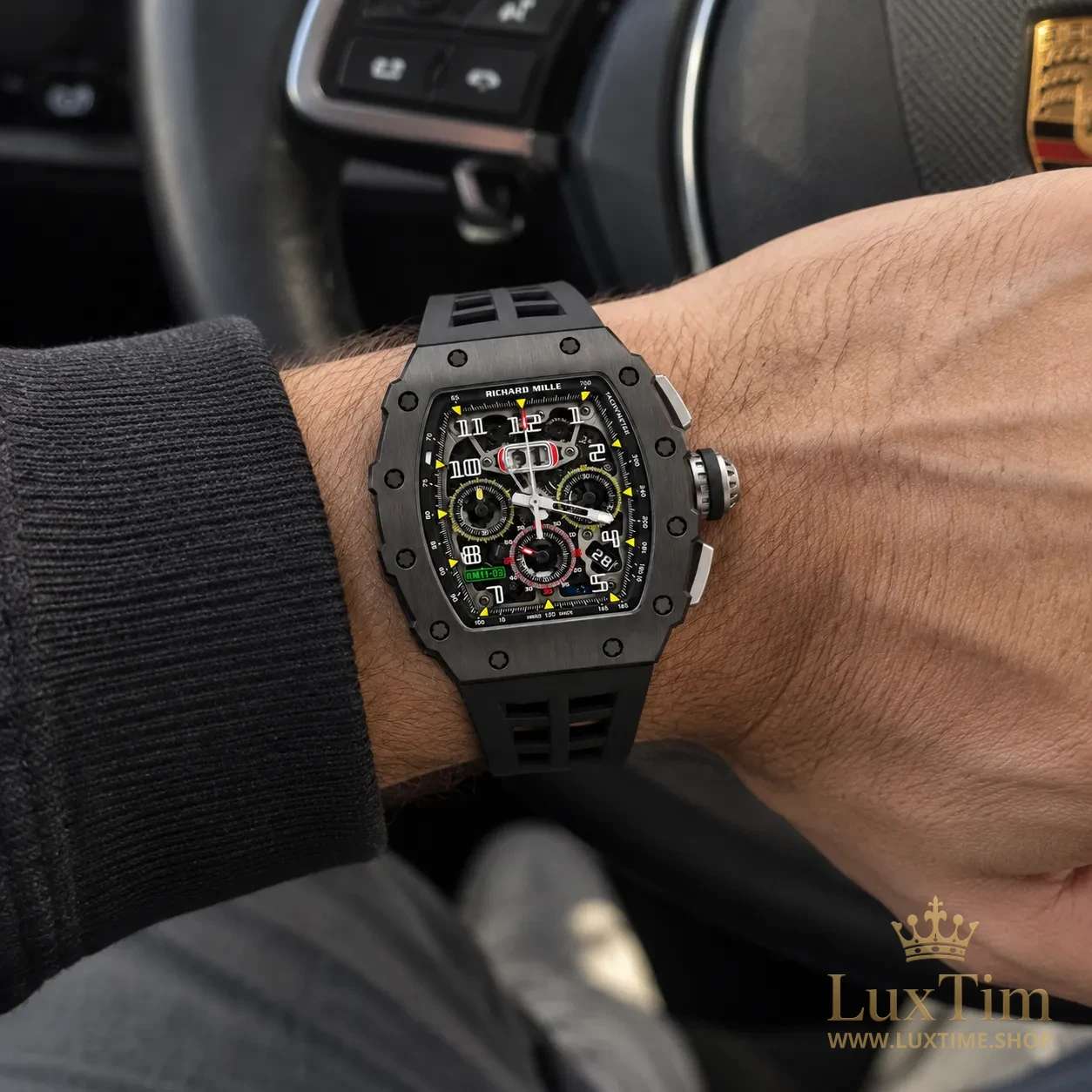 Richard Mille RM 011 Montre Automatique 44 × 49 mm RM11-03 Cadran Squelette