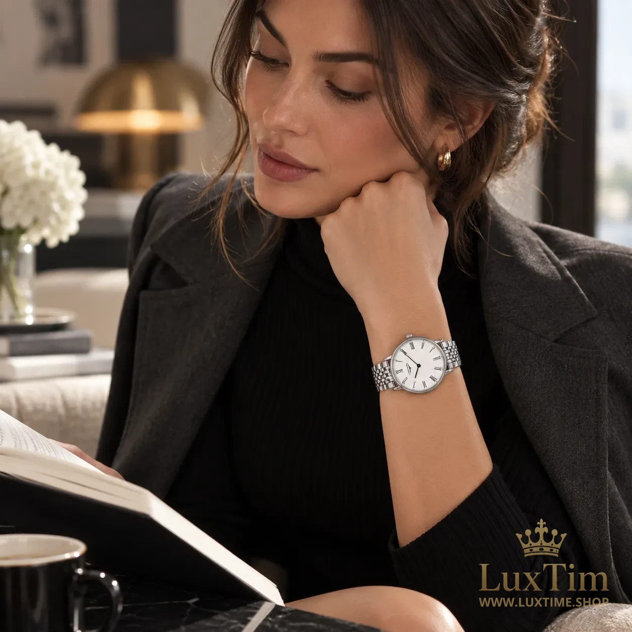 Longines La Grande Classique Montre 33 mm L4.709.4 Cadran Blanc