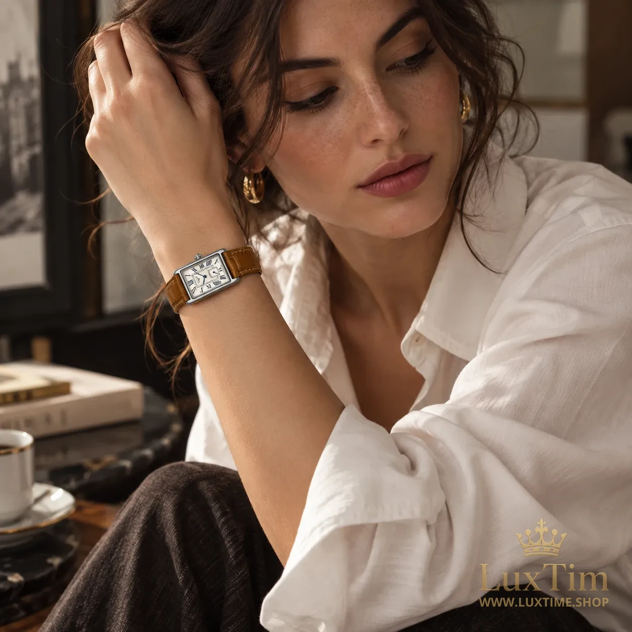 Longines DolceVita Montre Quartz 20.8 × 32 mm Cadran Argenté