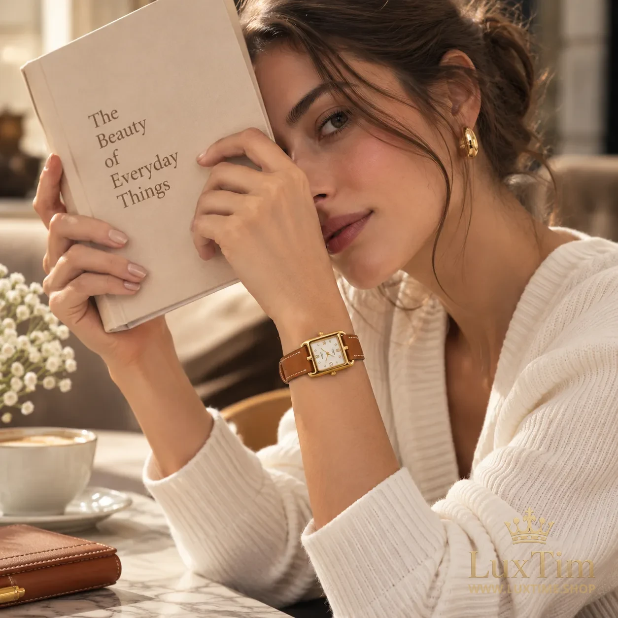 Hermès Cape Cod Montre Cadran Nacré Or jaune