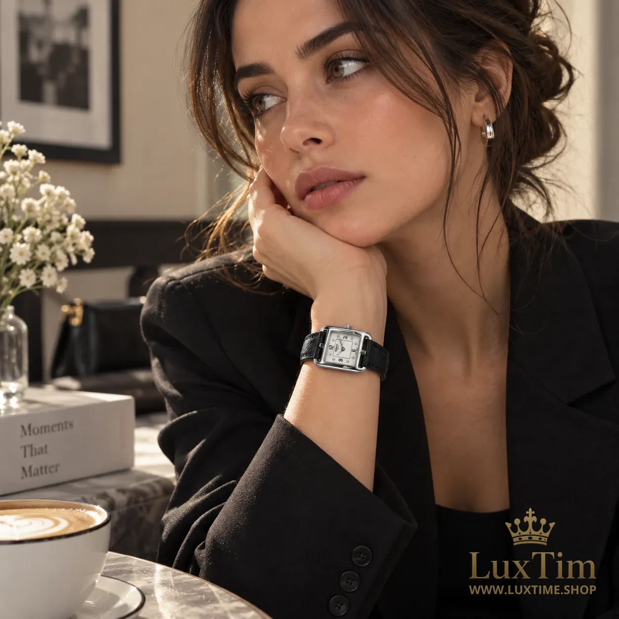 Hermès Cape Cod Montre Cadran Nacré