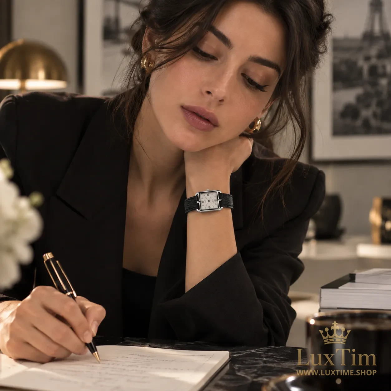 Hermès Cape Cod Montre Cadran Nacré