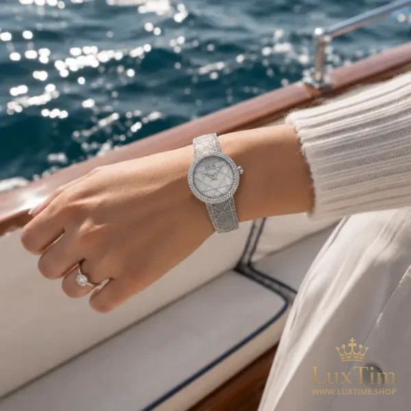 Dior Montre Cadran Argenté – vue 2