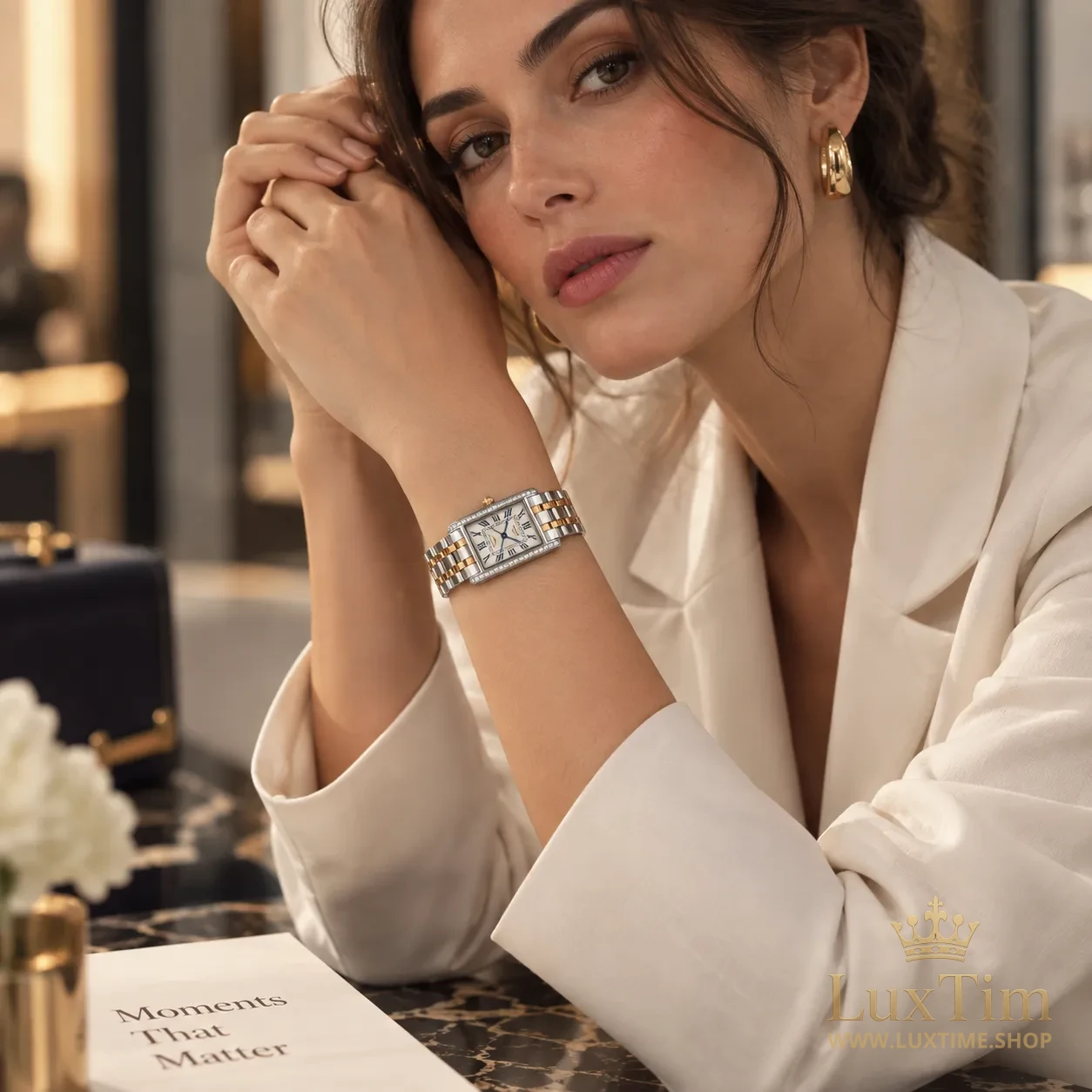 Longines DolceVita Montre L5.200.5 Cadran Argenté