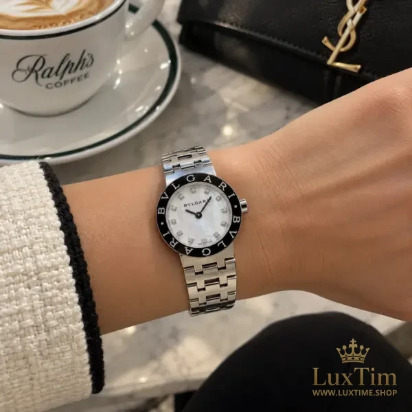 Bvlgari Bvlgari Montre Cadran Nacré Bracelet Acier – vue 2