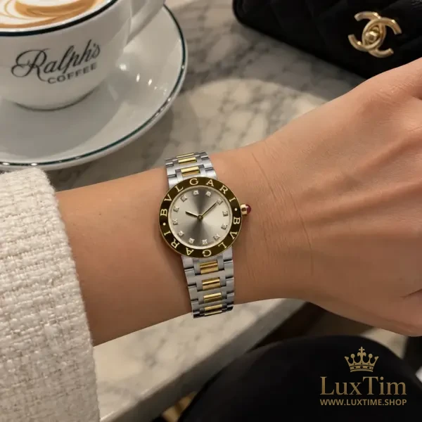 Bvlgari Bvlgari Montre Cadran Gris – vue 2
