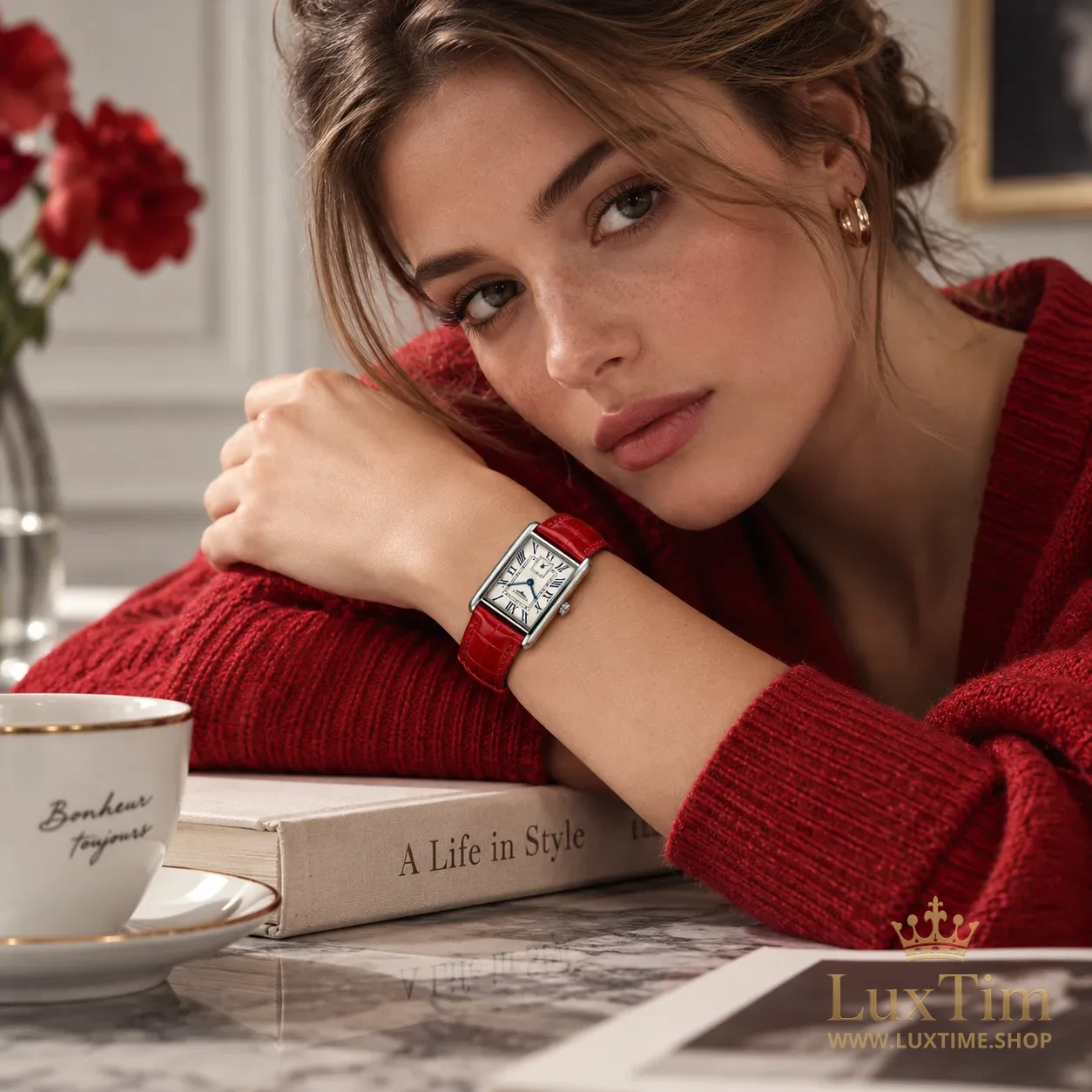 Longines DolceVita Montre Cadran Argenté