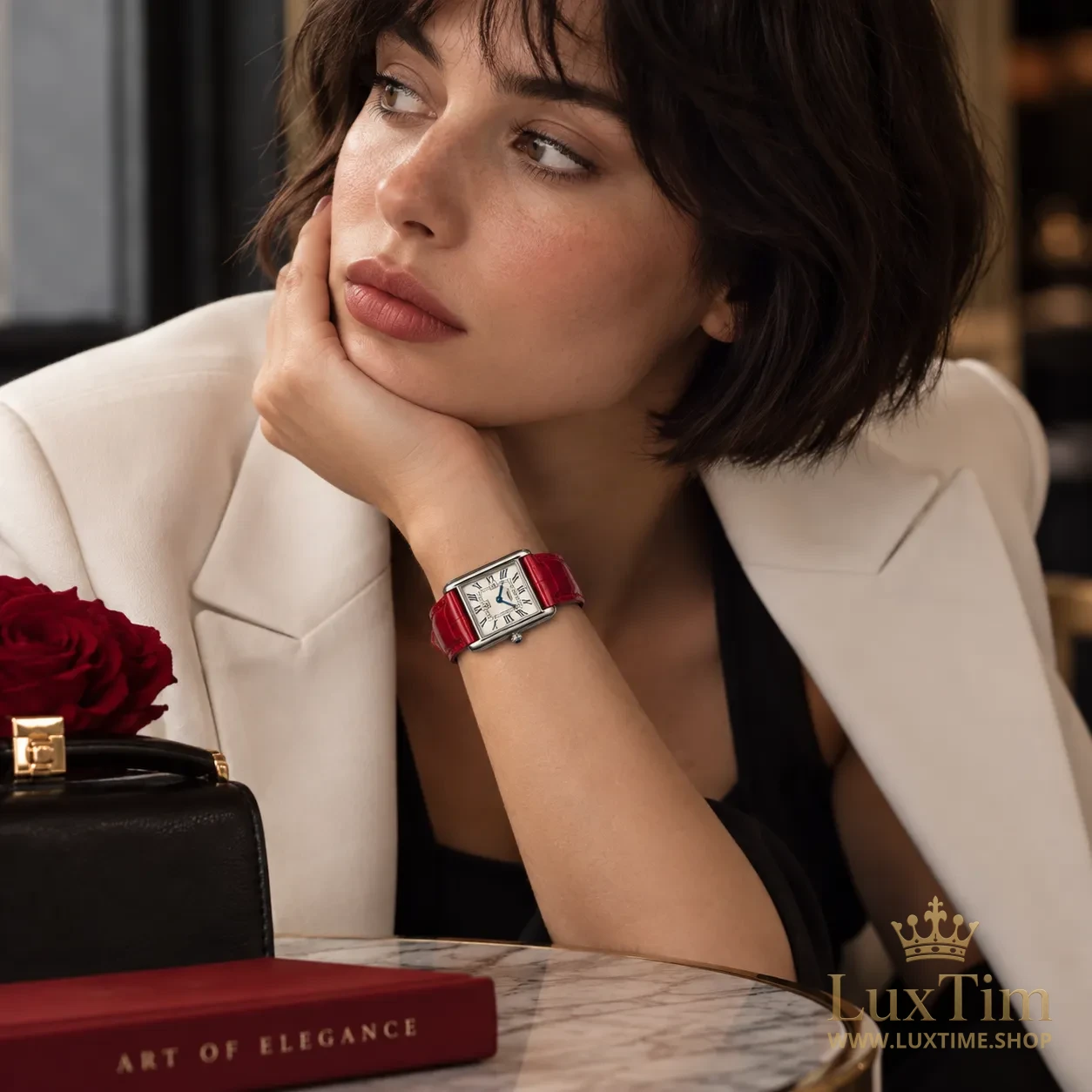 Longines DolceVita Montre Cadran Argenté