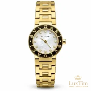Bvlgari Bvlgari Montre Cadran Nacré Or jaune Sertie