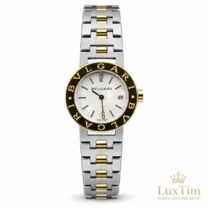 Bvlgari Bvlgari Montre Bicolore Cadran Nacré Acier / Or rose