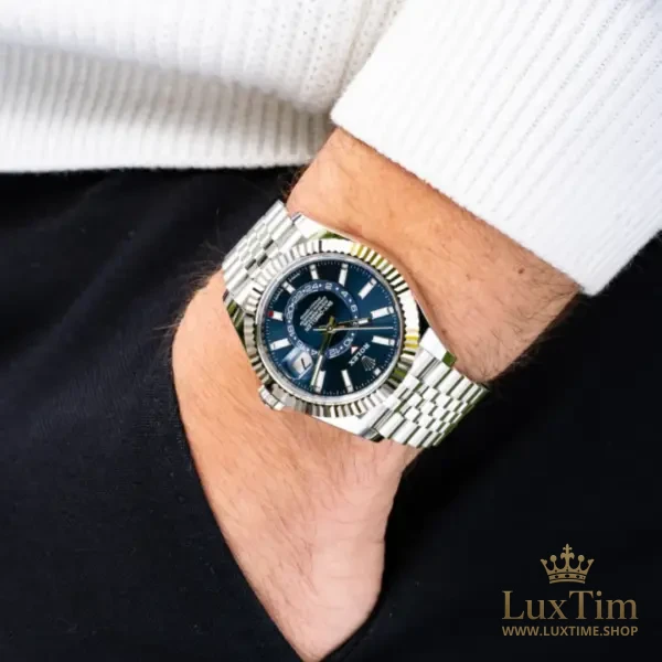 Rolex Sky-Dweller Montre Automatique 42 mm 326934 Cadran Bleu – vue 2