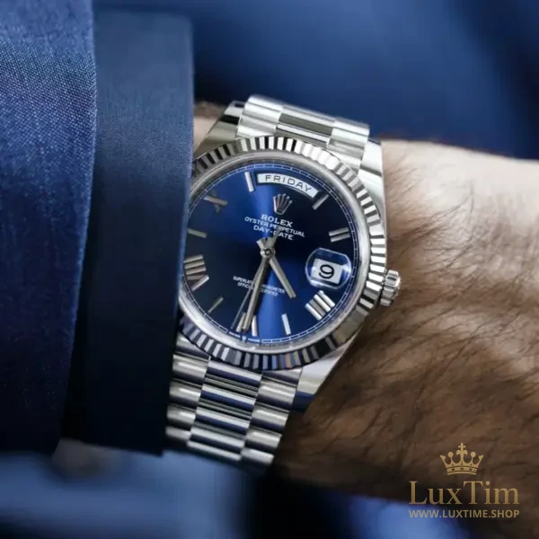 Rolex Day-Date Montre Automatique 40 mm 228239 Cadran Bleu – vue 2