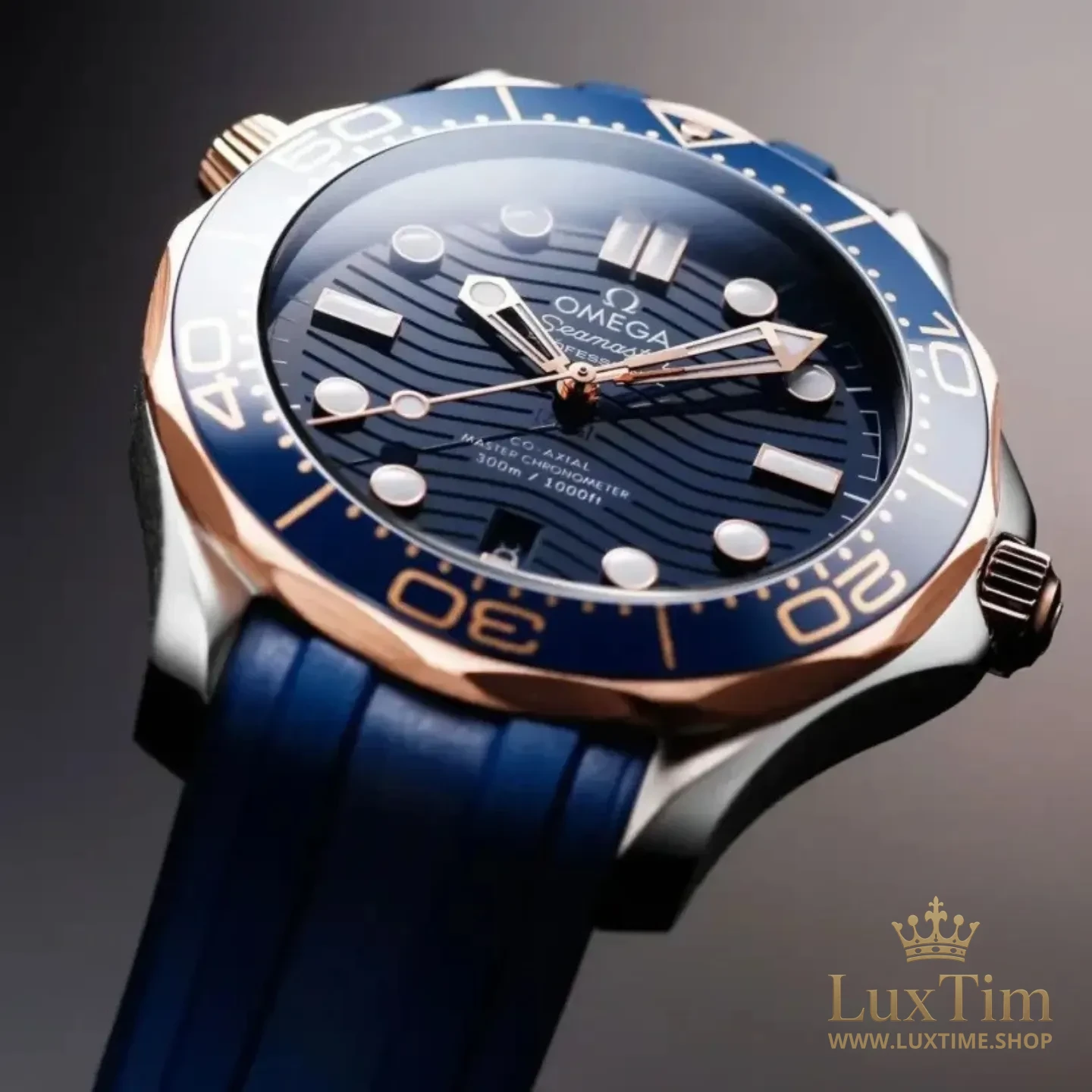 Omega Seamaster Diver 300M Montre Automatique 42 mm 210.22.42 Cadran Bleu