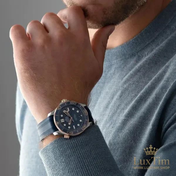 Omega Seamaster Diver 300M Montre Automatique 42 mm 210.22.42 Cadran Bleu – vue 2