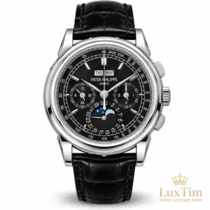 Patek Philippe Quantième Perpétuel Montre à remontage manuel 40 mm 5970P-001 Cadran Noir