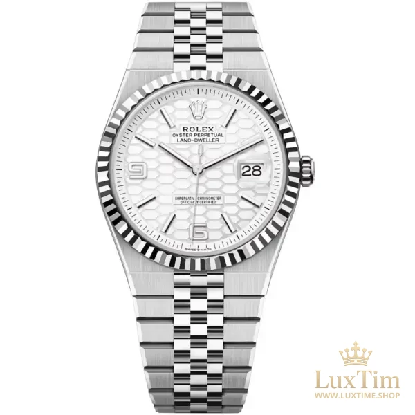 Rolex Land-Dweller Montre Automatique 36 mm 127234 Cadran Blanc – vue 1