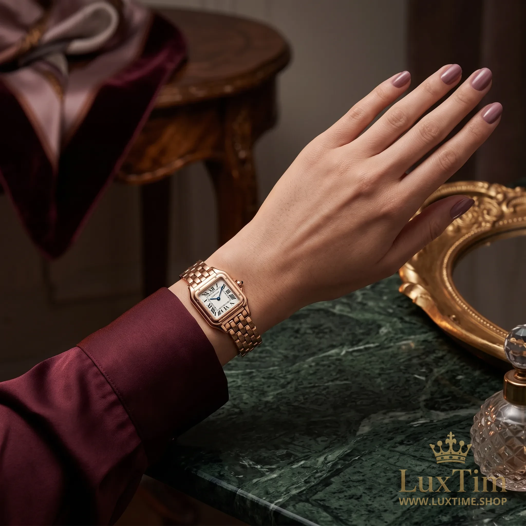 Cartier Panthère de Cartier Montre Quartz 36 mm Finition Or Rose