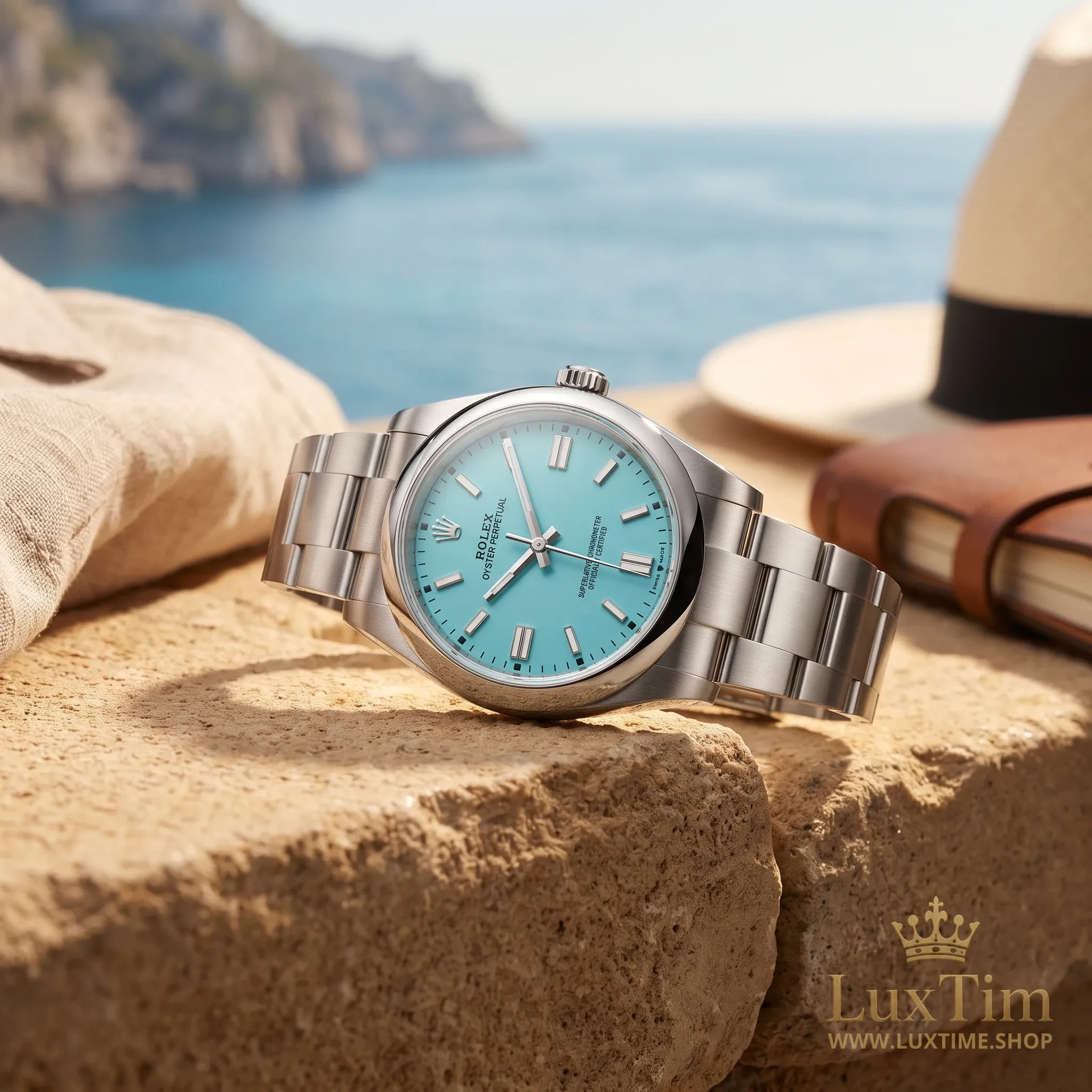 Rolex Oyster Perpetual Montre Automatique 277200 Cadran Turquoise
