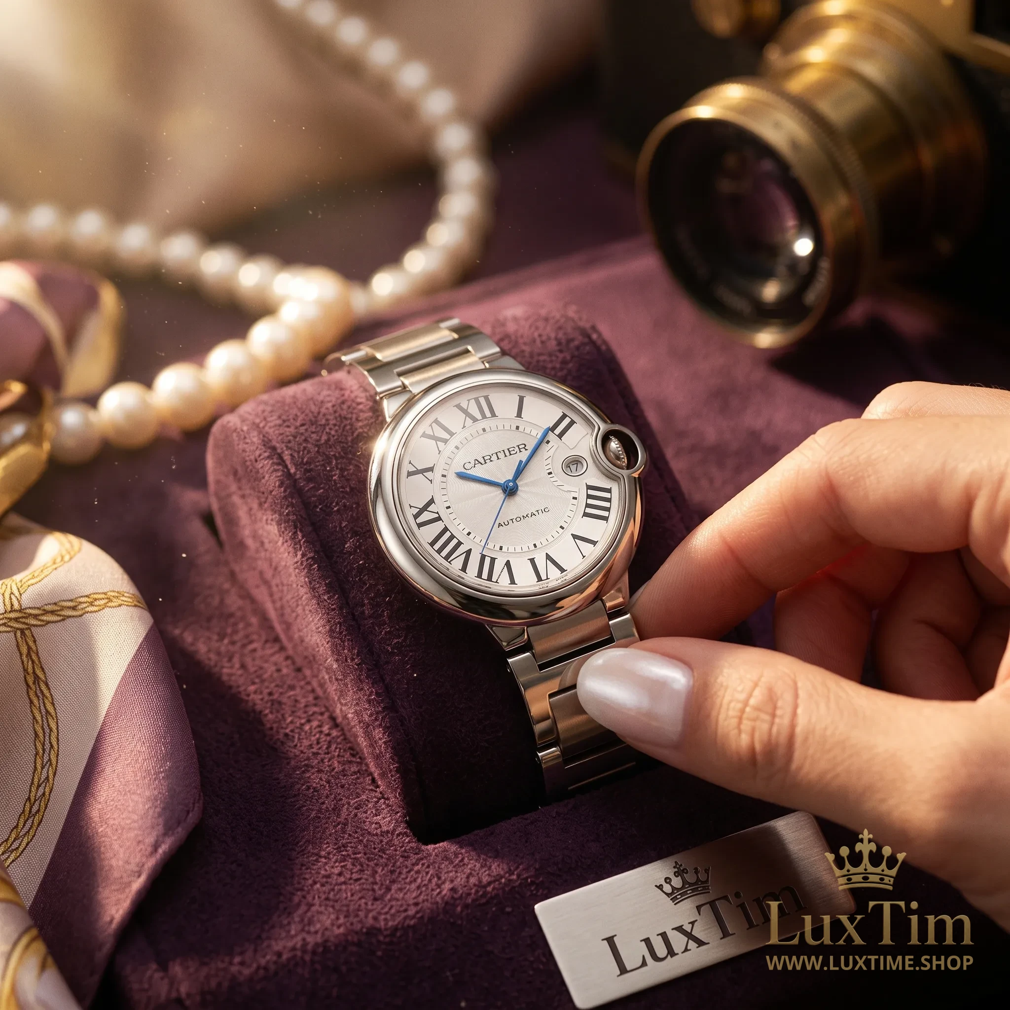 Cartier Ballon Bleu de Cartier Montre Automatique 40 mm WSBB0040 Acier