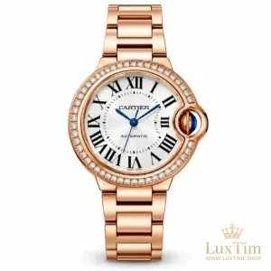 Cartier Ballon Bleu de Cartier Montre Automatique 33 mm WJBB0063 Or rose