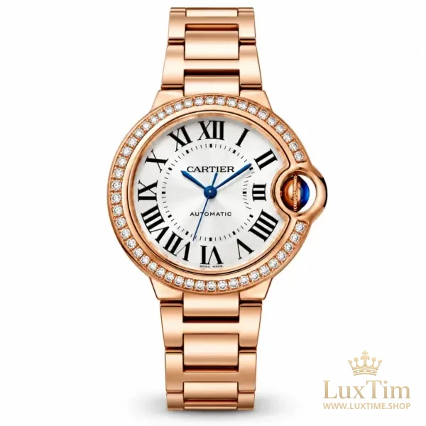 Cartier Ballon Bleu de Cartier Montre Automatique 33 mm WJBB0063 Or rose