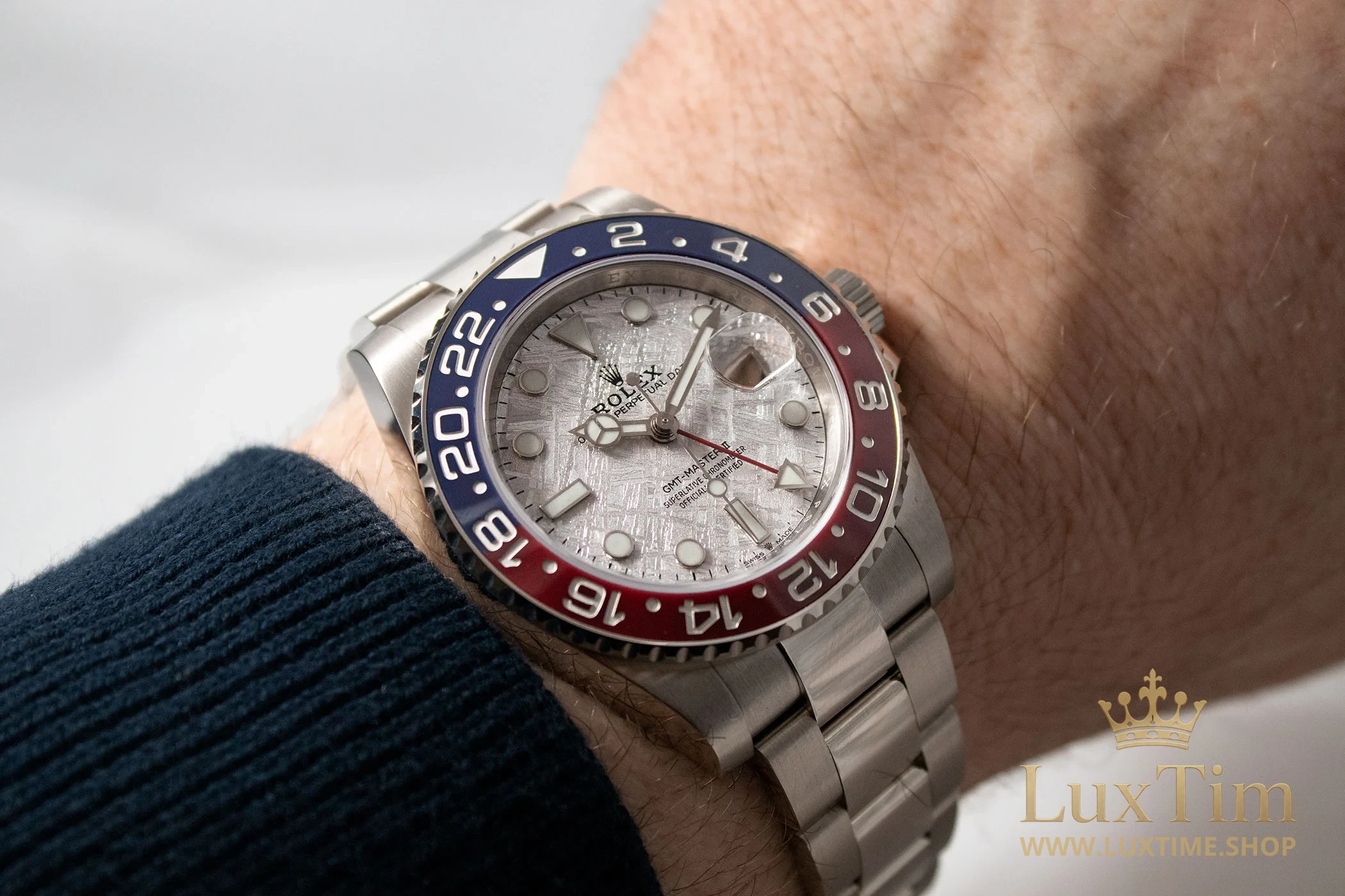 Rolex GMT-Master II Montre Automatique 40 mm 126719BLRO Cadran Météorite