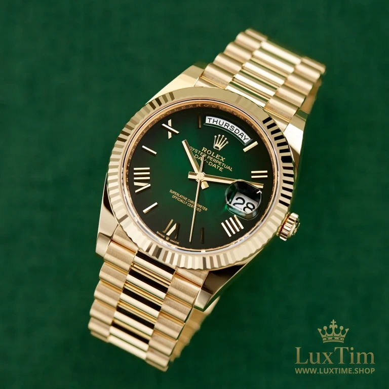 Rolex Day-Date Montre Automatique 40 mm 228238 Cadran Vert