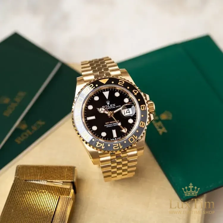 Rolex GMT-Master II Montre Automatique 40 mm 126718GRNR Cadran Noir