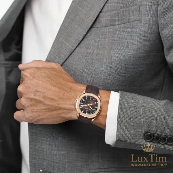 Patek Philippe Aquanaut Montre Automatique 40 mm 5167R-001 Cadran Brun – vue 2