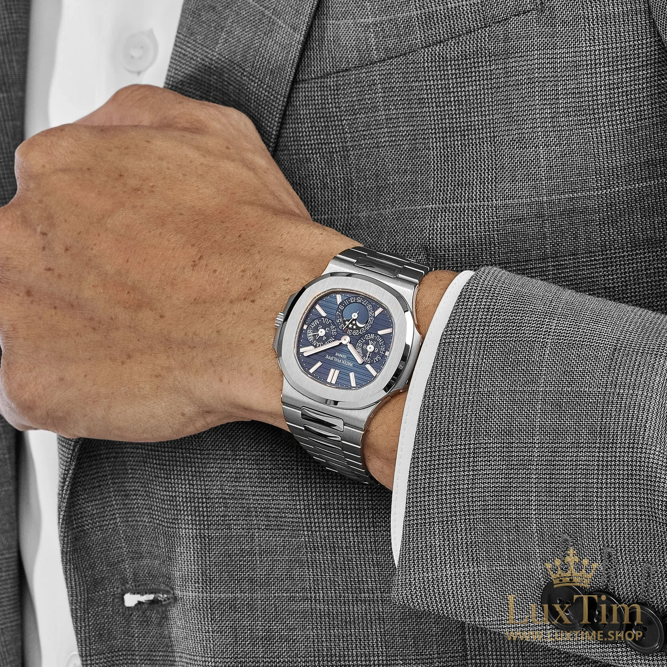Patek Philippe Nautilus Montre Automatique 40 mm 5740 Cadran Bleu