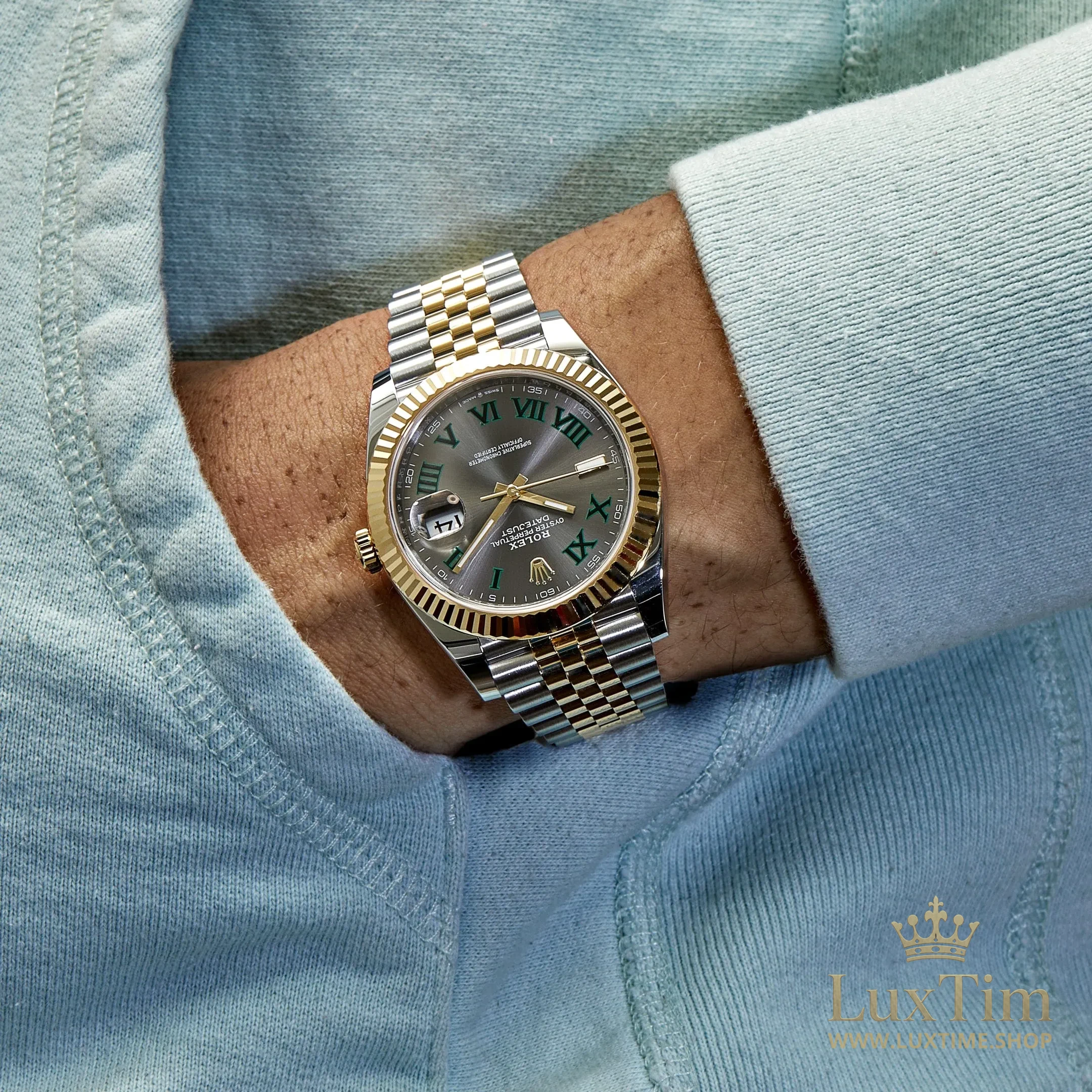 Rolex Datejust Montre Automatique 41 mm 126333 Cadran Gris