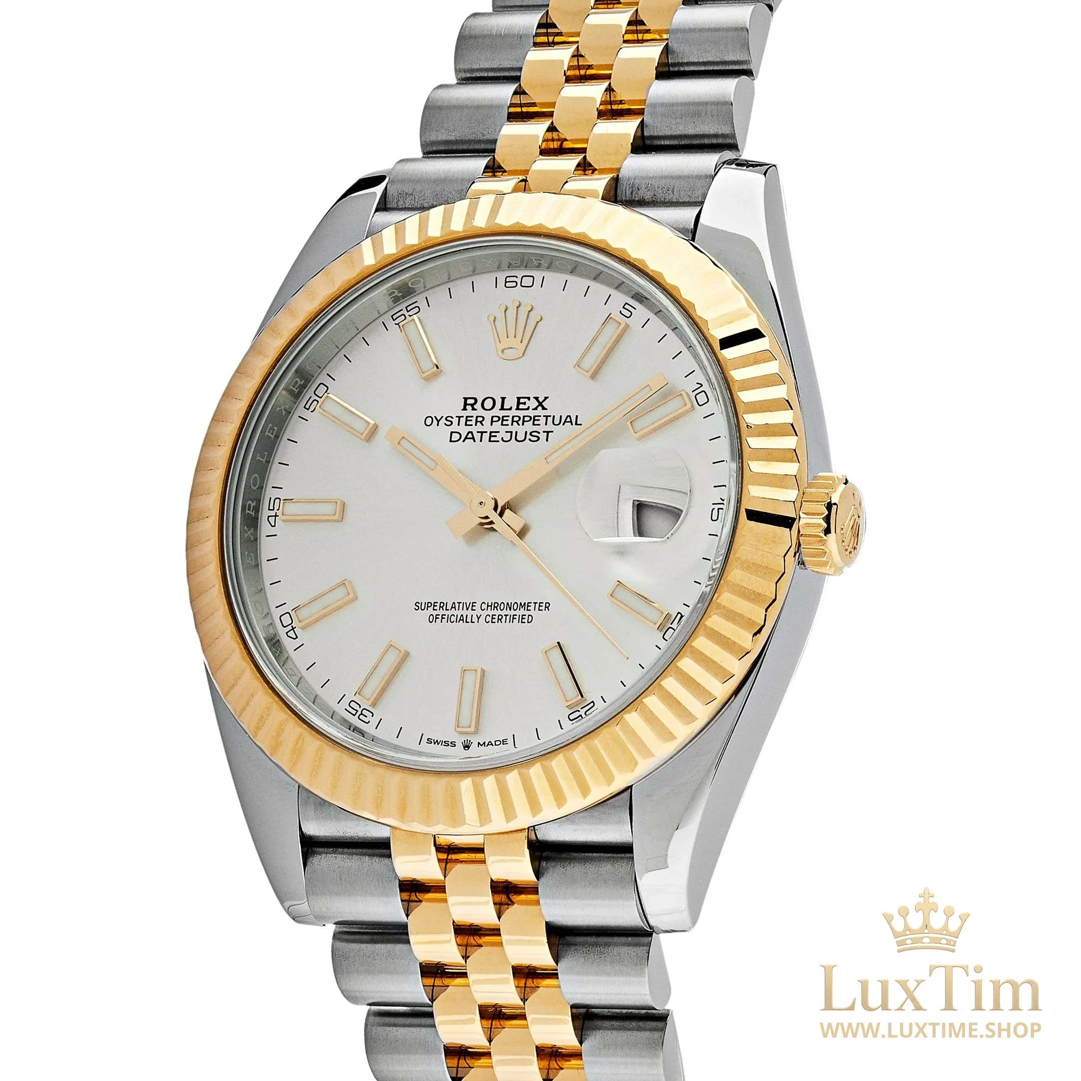 Rolex Datejust Montre Automatique 41 mm 126333 Cadran Argenté