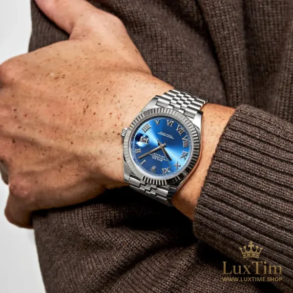Rolex Datejust Montre Automatique 41 mm 126334 Cadran Bleu – vue 2