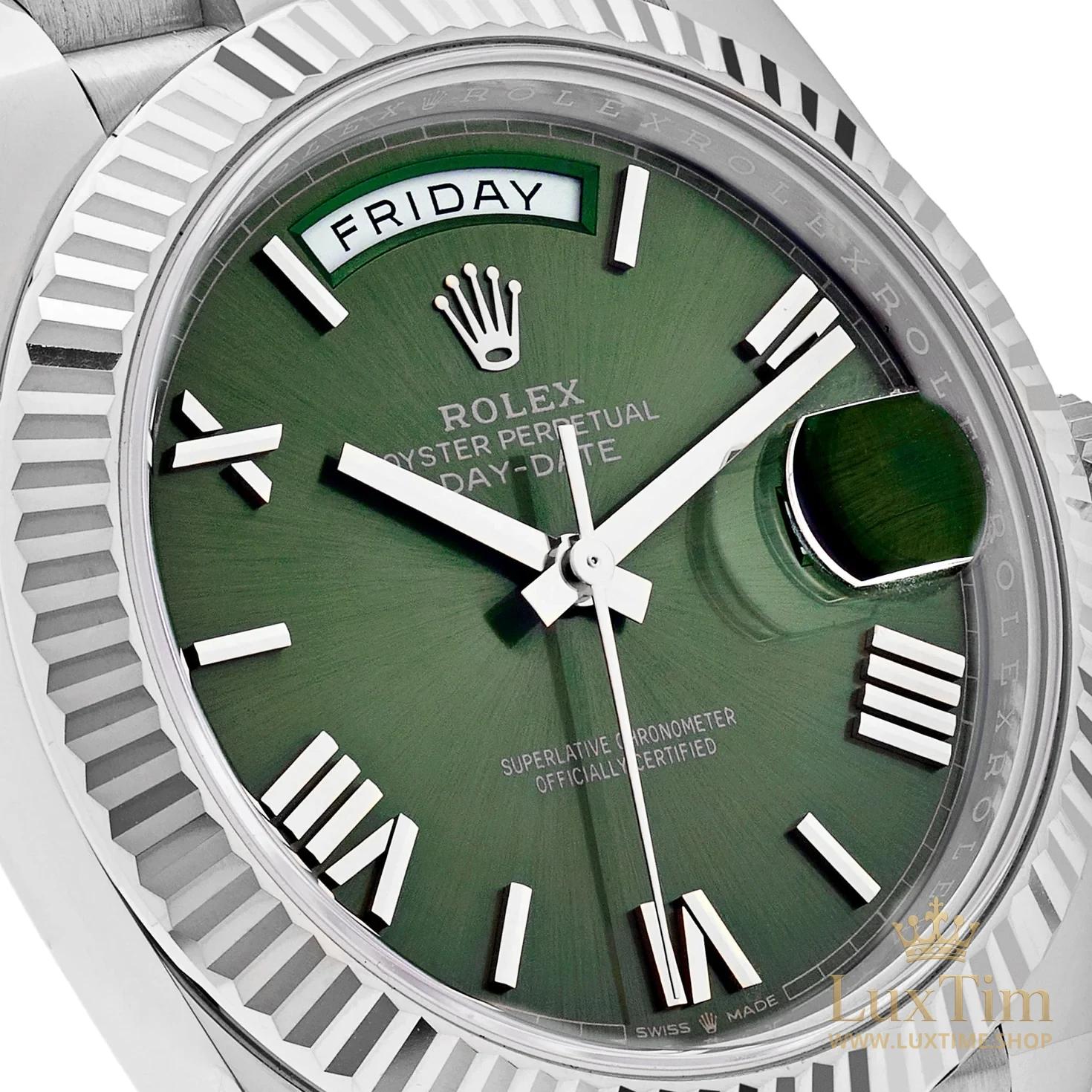 Rolex Day-Date Montre Automatique 40 mm 228236 Cadran Vert