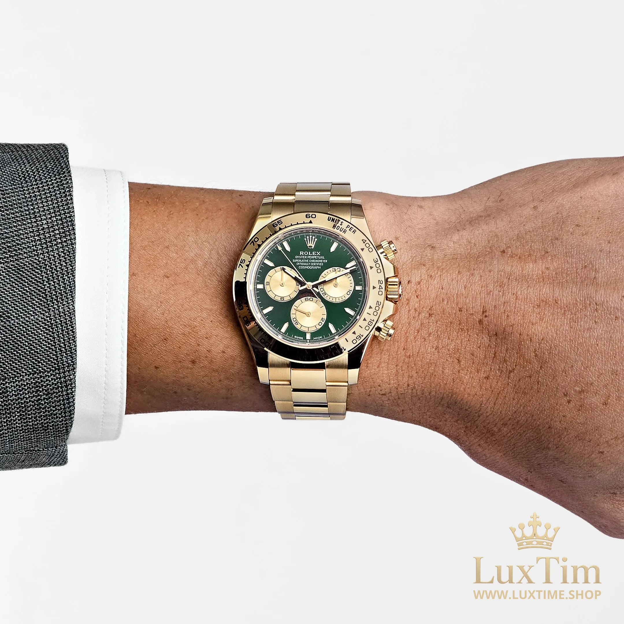 Rolex Cosmograph Daytona Montre Automatique 40 mm 126508 Cadran Vert