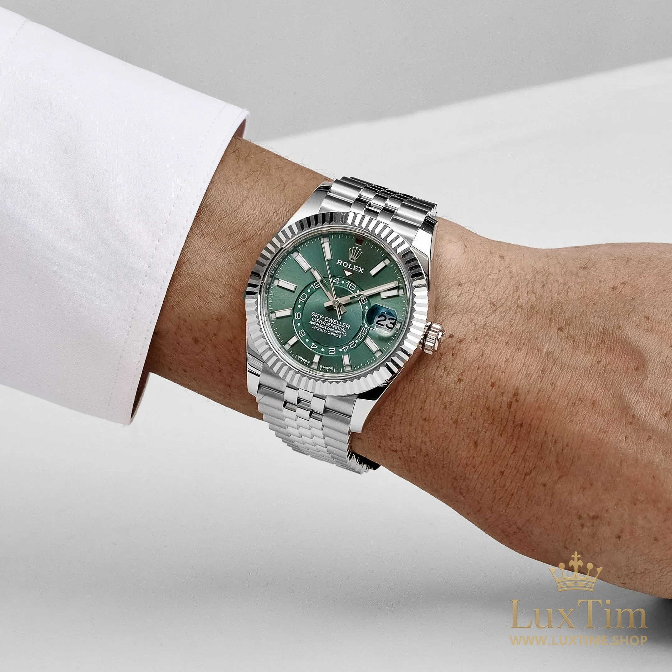 Rolex Sky-Dweller Montre Automatique 42 mm 336934 Cadran Vert